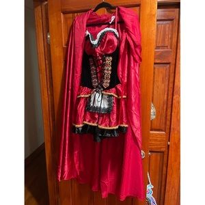 Women's Little Red Costume Size Large